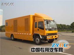 银道牌SDC5160TDY型电源车 移动电力解决方案的可靠伙伴